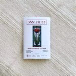 Kit de punto de cruz – Marcapáginas Tulipán estilo vidriera