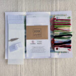 Kit de punto de cruz – Set de 2 marcapáginas Tulipán y Rosa de invierno