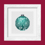 Patrón de punto de cruz – Adorno Navideño 5